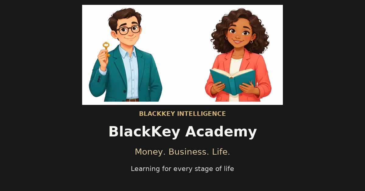 BlackKey Academy — learning for every stage of life
